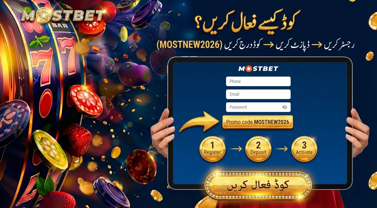 How to activate a Mostbet promo code