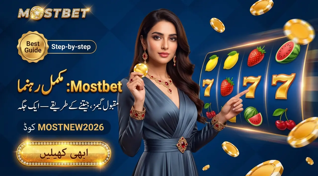 Mostbet Slots Pakistan guide