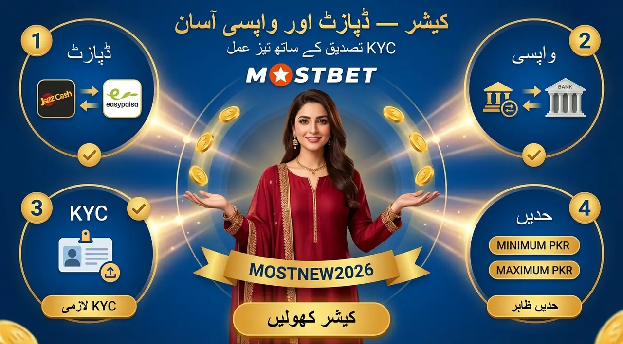 ایپ میں کیشیئر: ڈپازٹ اور واپسی کے اقدامات